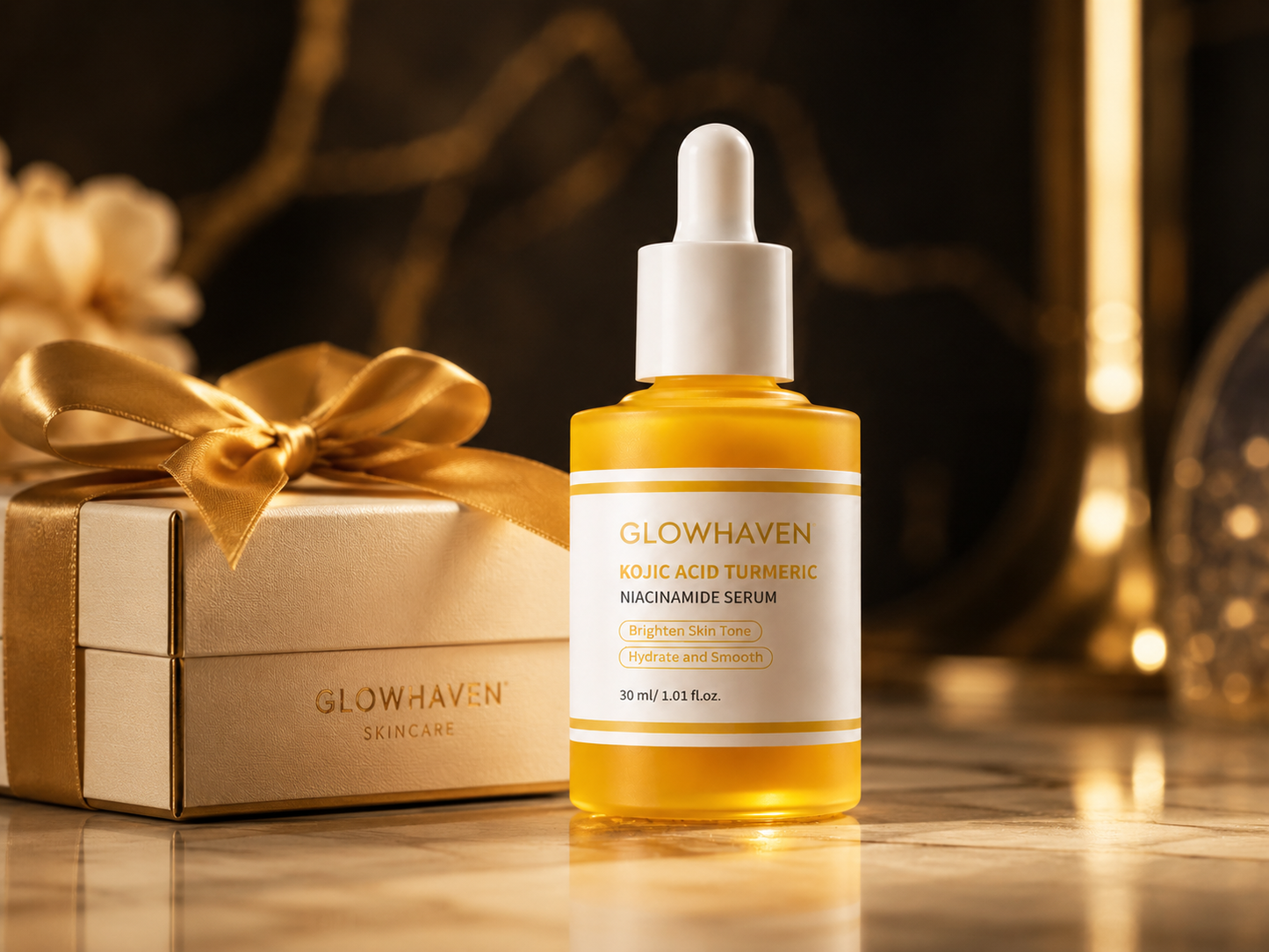 Kojic Acid, Turmeric and Niacinamide Serum