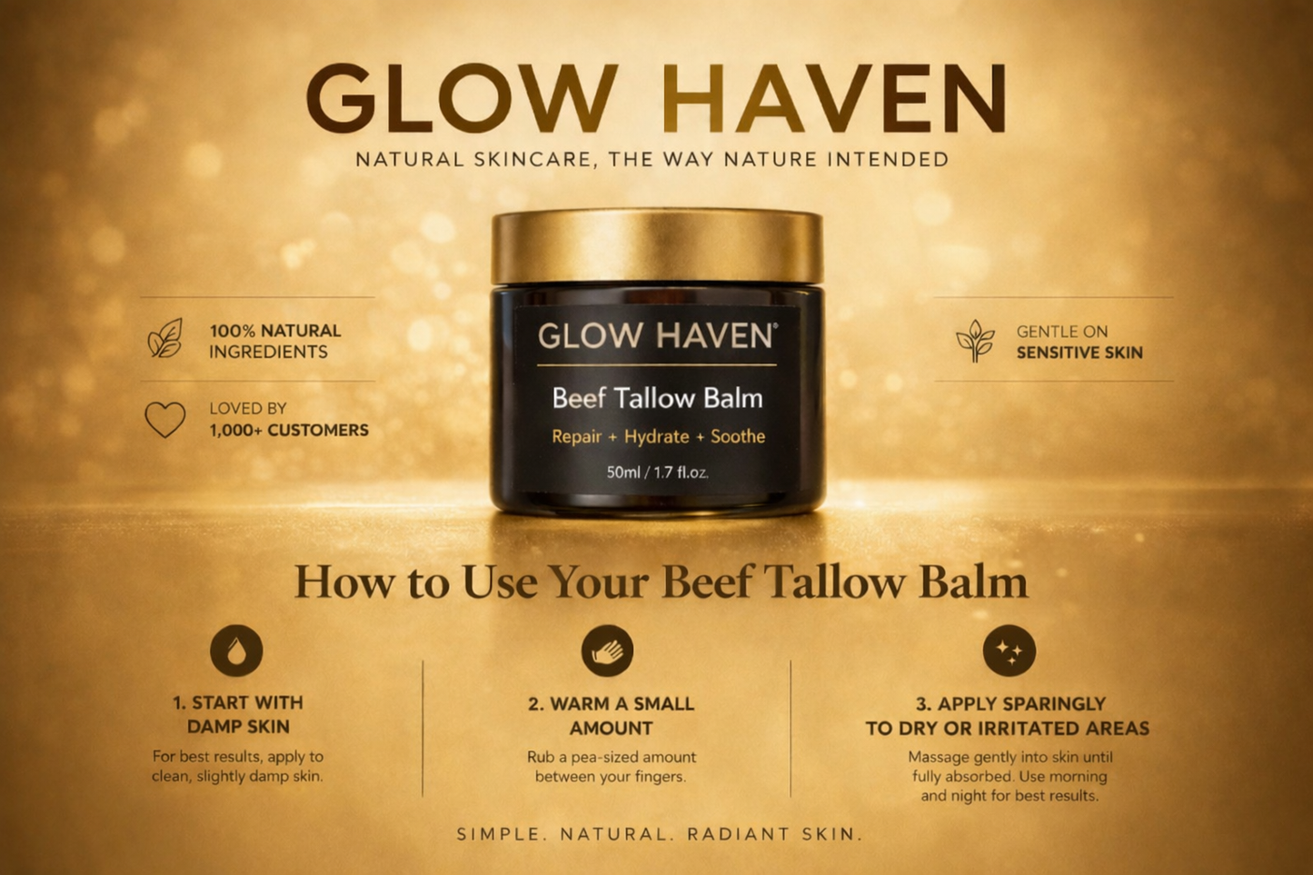 Beef Tallow Balm